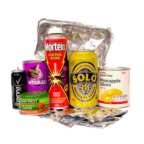 Steel/Aluminium Cans & Empty Aerosols